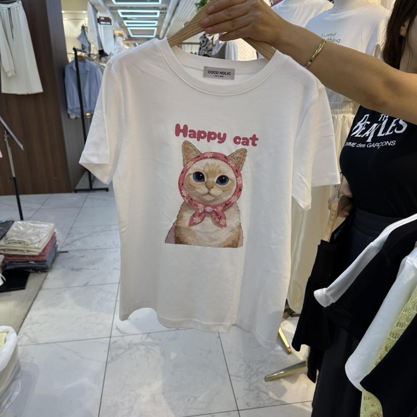 COCO HOLIC韓國東大門代購女裝新款26春夏推薦時尚人氣T恤COCO HOLICT恤
