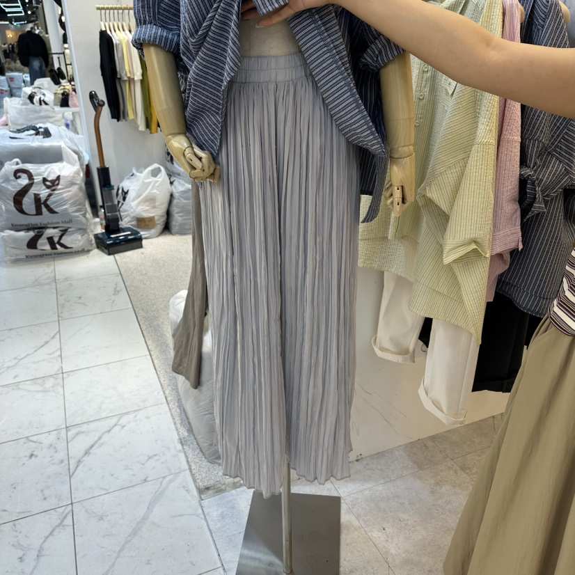 FUNNY POWDER韓國代購女士新品休閑熱賣推薦人氣休閑褲褶皺THE FUNNY休閑褲