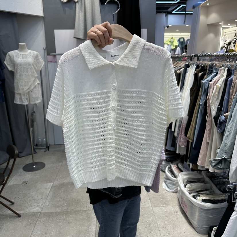 BLOOM韓國東大門代購女裝新款休閑推薦人氣26春夏針織衫開衫BLOOM-Q針織衫