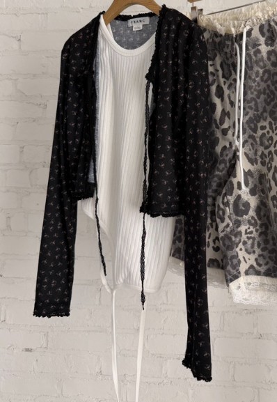 FRANC—L韓國直郵女士新品熱賣人氣時尚26春夏長袖T恤不含內搭FRANC長袖T恤