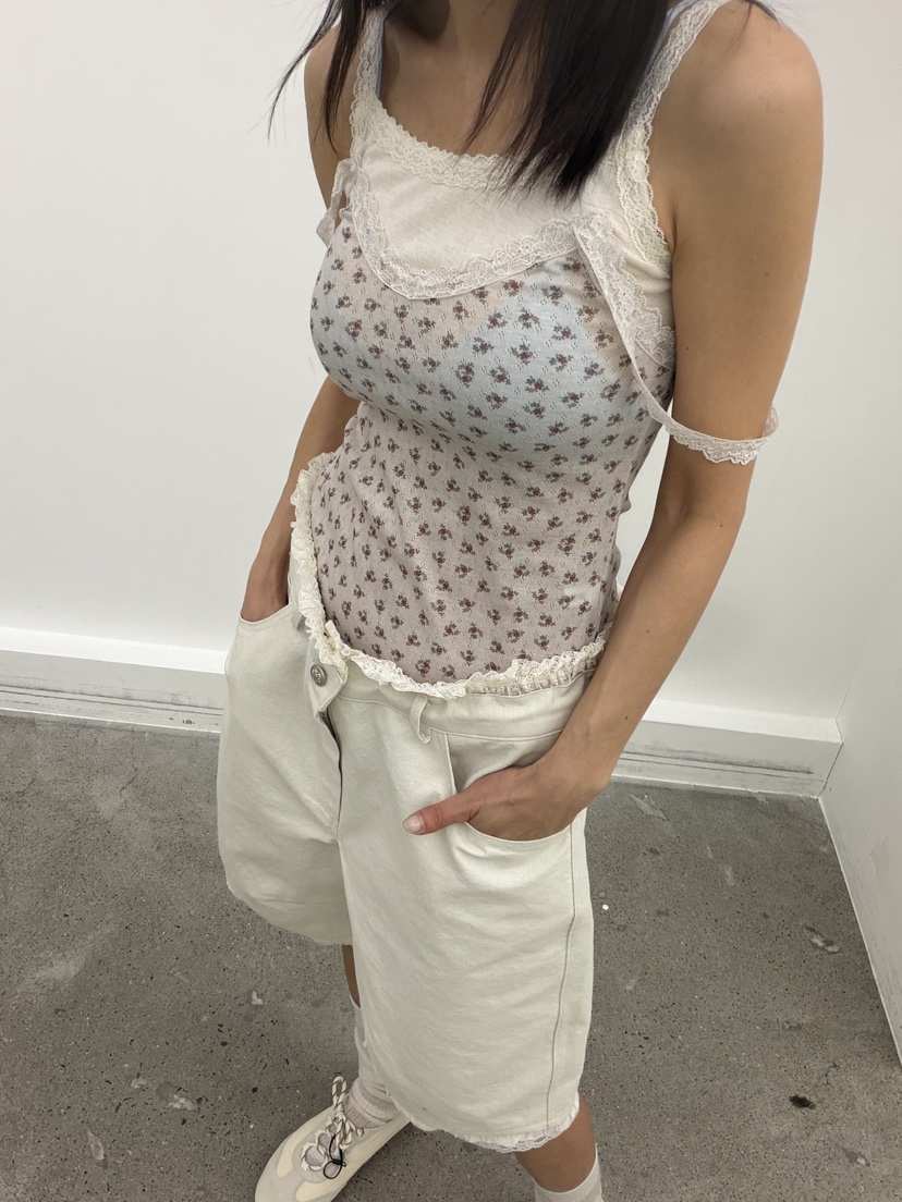 FRANC—L韓國東大門直郵女裝新品推薦人氣休閑26春夏吊帶背心FRANC吊帶/背心