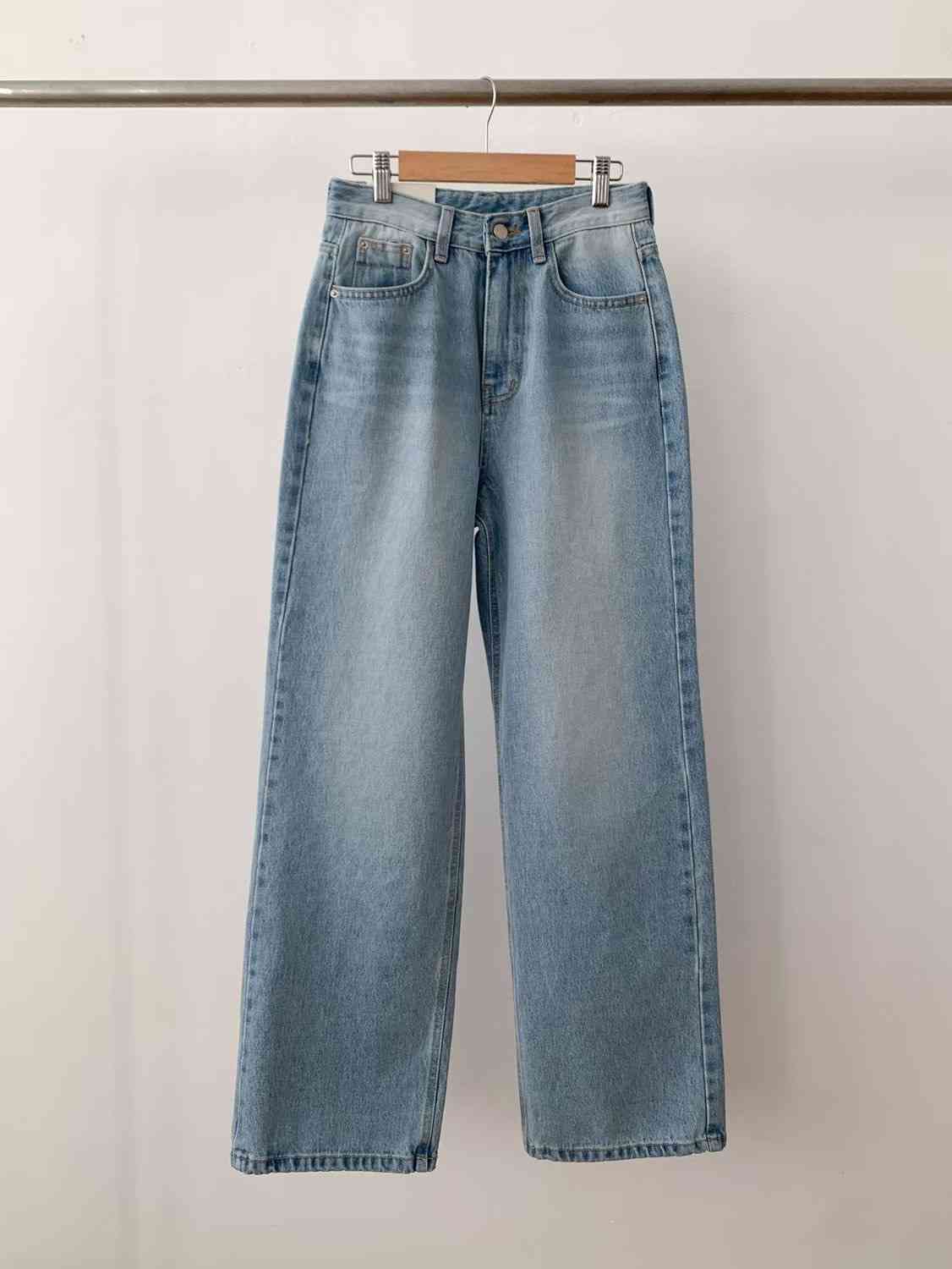 SUNDAY/FF韓國代購女裝新品熱賣職業時尚26春夏人氣牛仔褲SUNDAY/FF牛仔褲