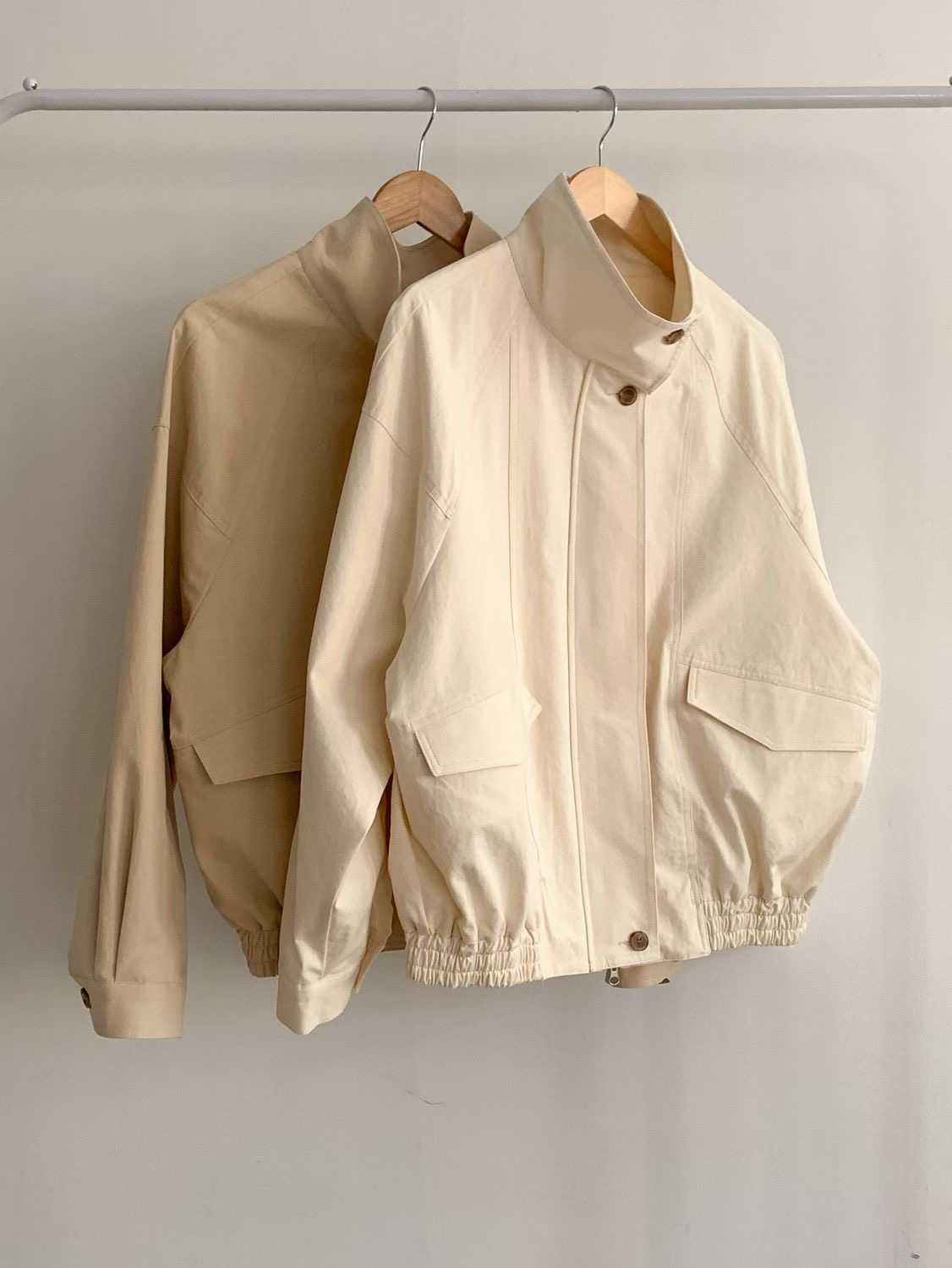 SUNDAY/FF韓國代購女士新款26春夏職業推薦休閑夾克高領SUNDAY/FF夾克