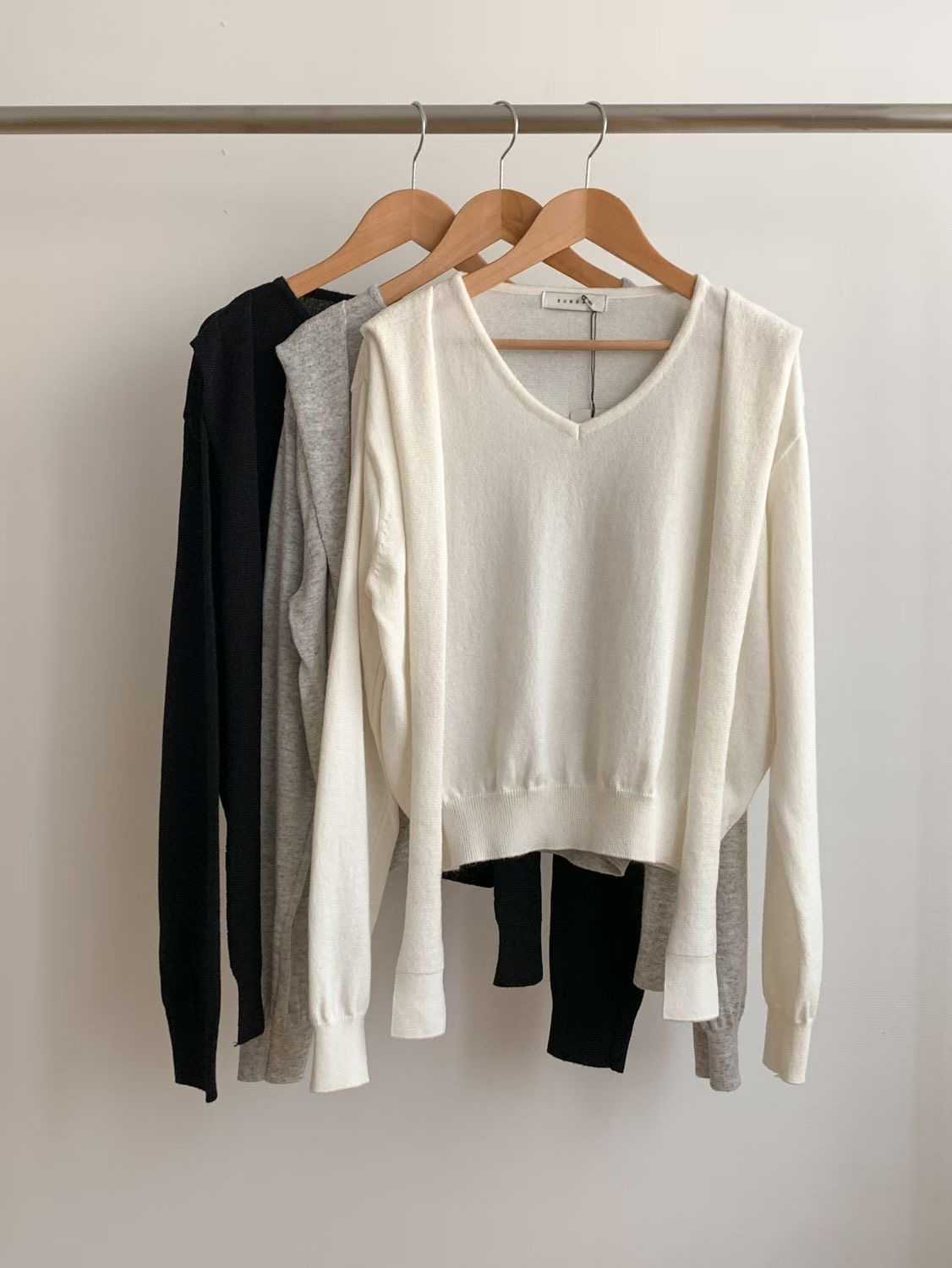 SUNDAY/FF韓國東大門代購女裝新品推薦職業人氣26春夏針織衫SUNDAY/FF針織衫