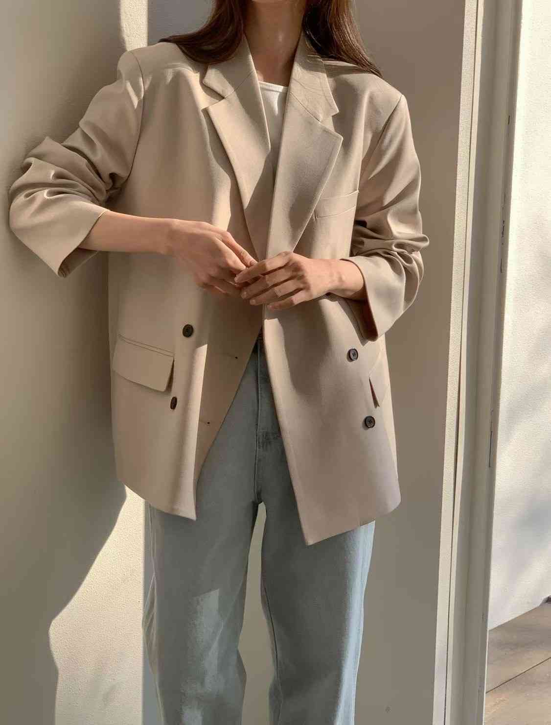 SUNDAY/FF韓國東大門代購女裝新品休閑26春夏熱賣時尚夾克SUNDAY/FF夾克