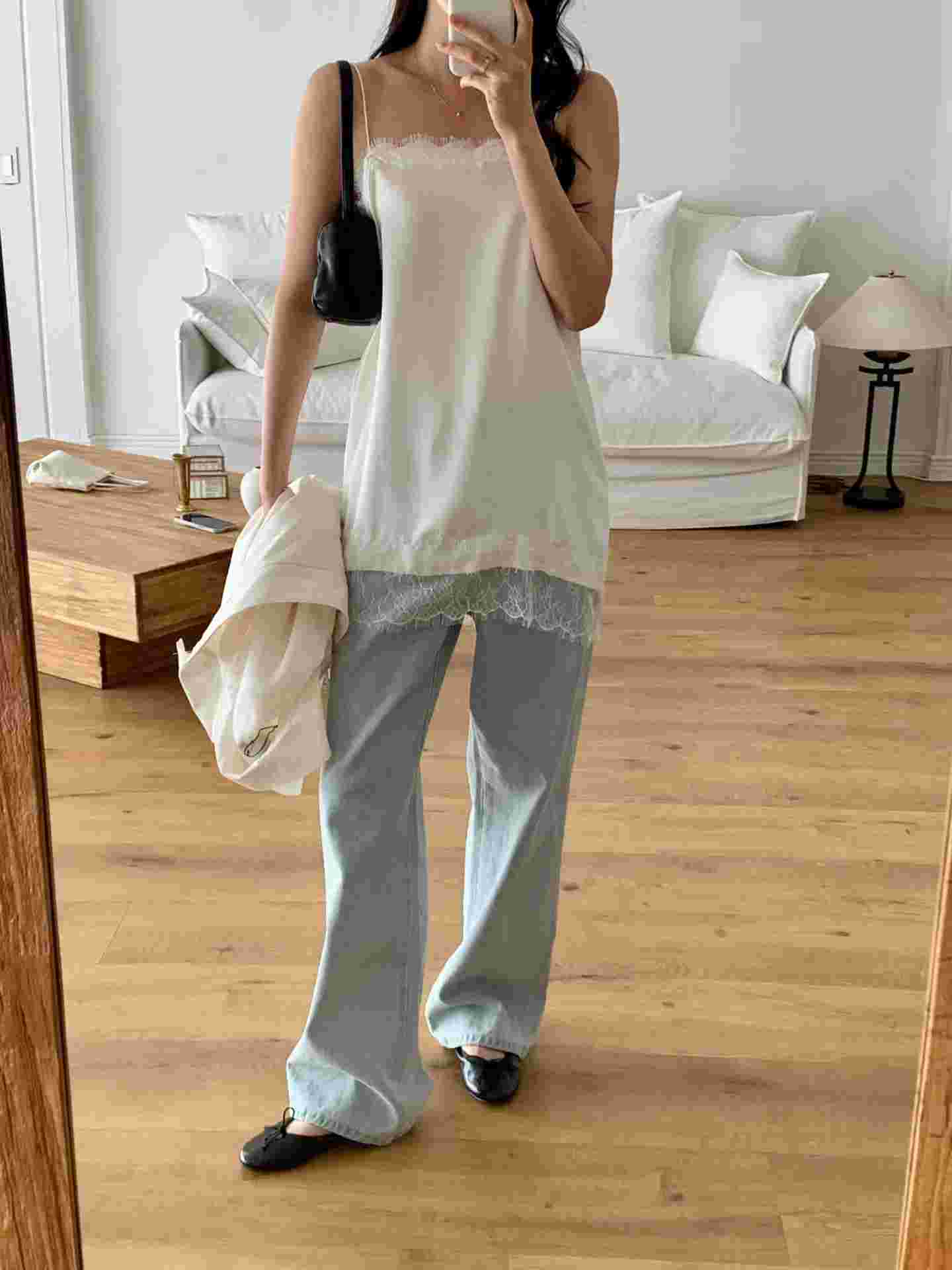 SUNDAY/FF韓國直郵女裝新品熱賣職業時尚人氣26春夏吊帶背心SUNDAY/FF吊帶/背心