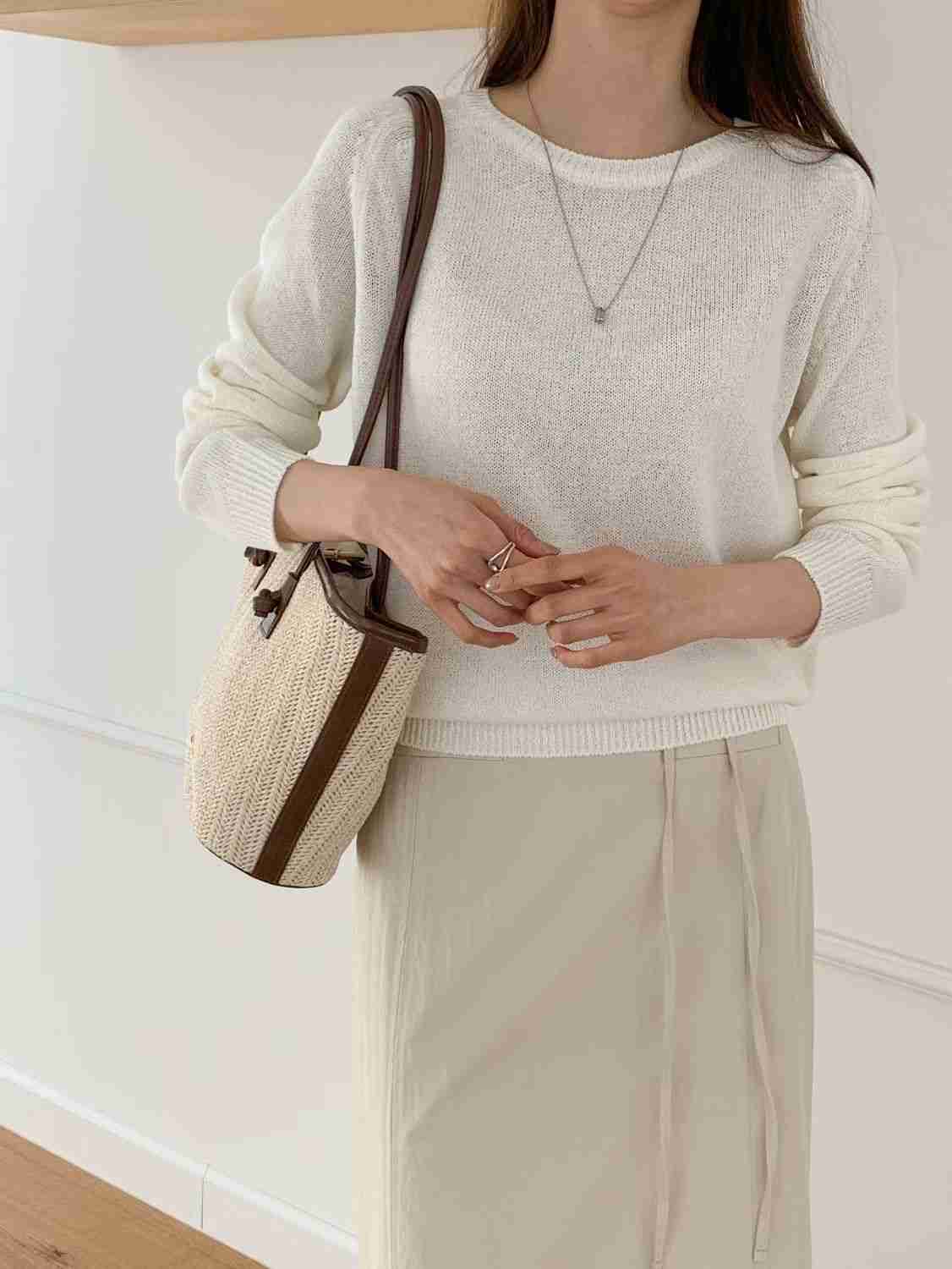 SUNDAY/FF韓國直郵女士新款時尚人氣熱賣推薦26春夏針織衫SUNDAY/FF針織衫