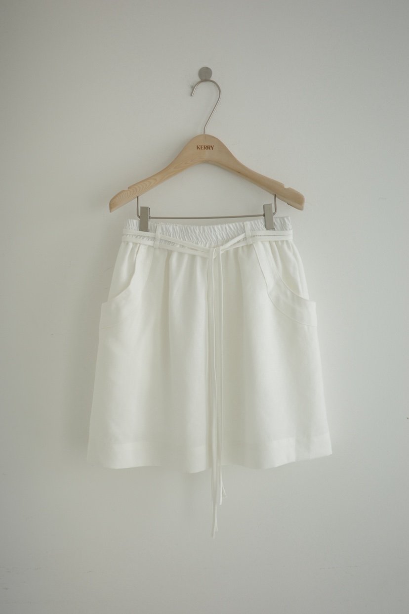 KERRY東大門直郵女士新款26春夏人氣真品休閑職業短裙亞麻KERRY短裙