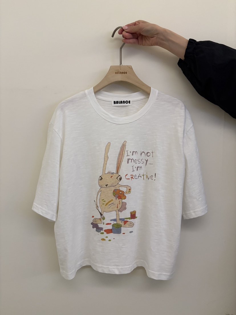 BALANCE韓國代購女士新款26春夏真品職業休閑人氣時尚T恤BALANCET恤