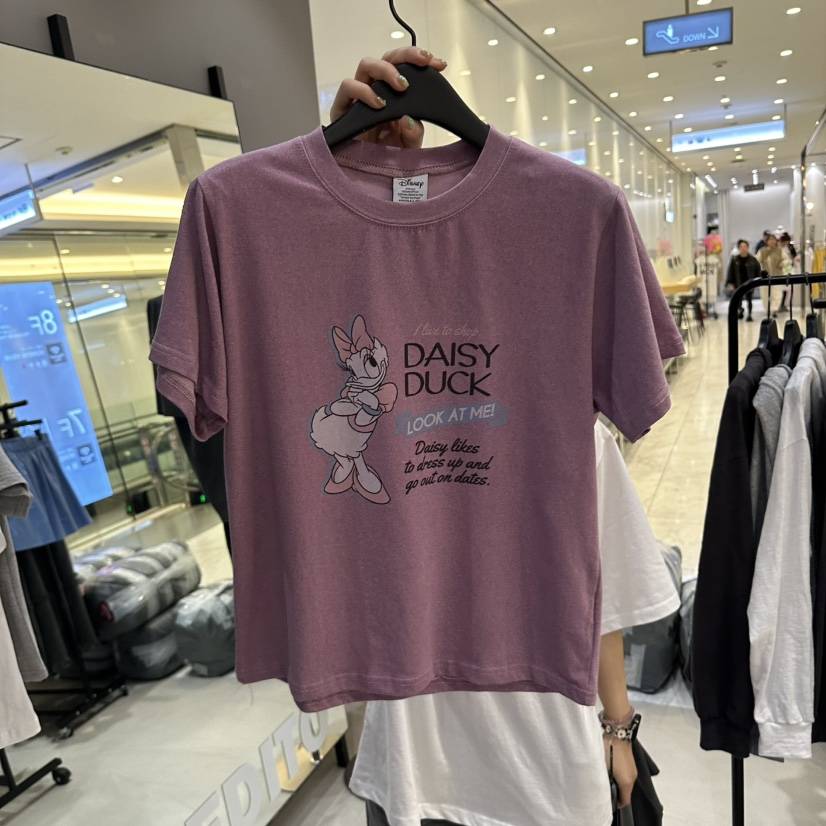 CREDITO東大門直郵女裝新款時尚熱賣休閑真品職業人氣T恤鴨CREDITOT恤