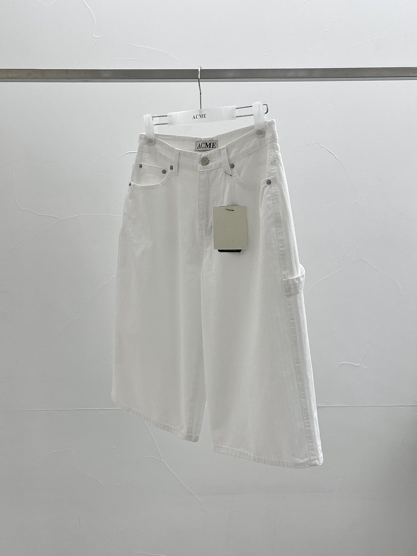 ACME東大門直郵女裝新品人氣26春夏真品推薦時尚短褲人字紋ACME短褲