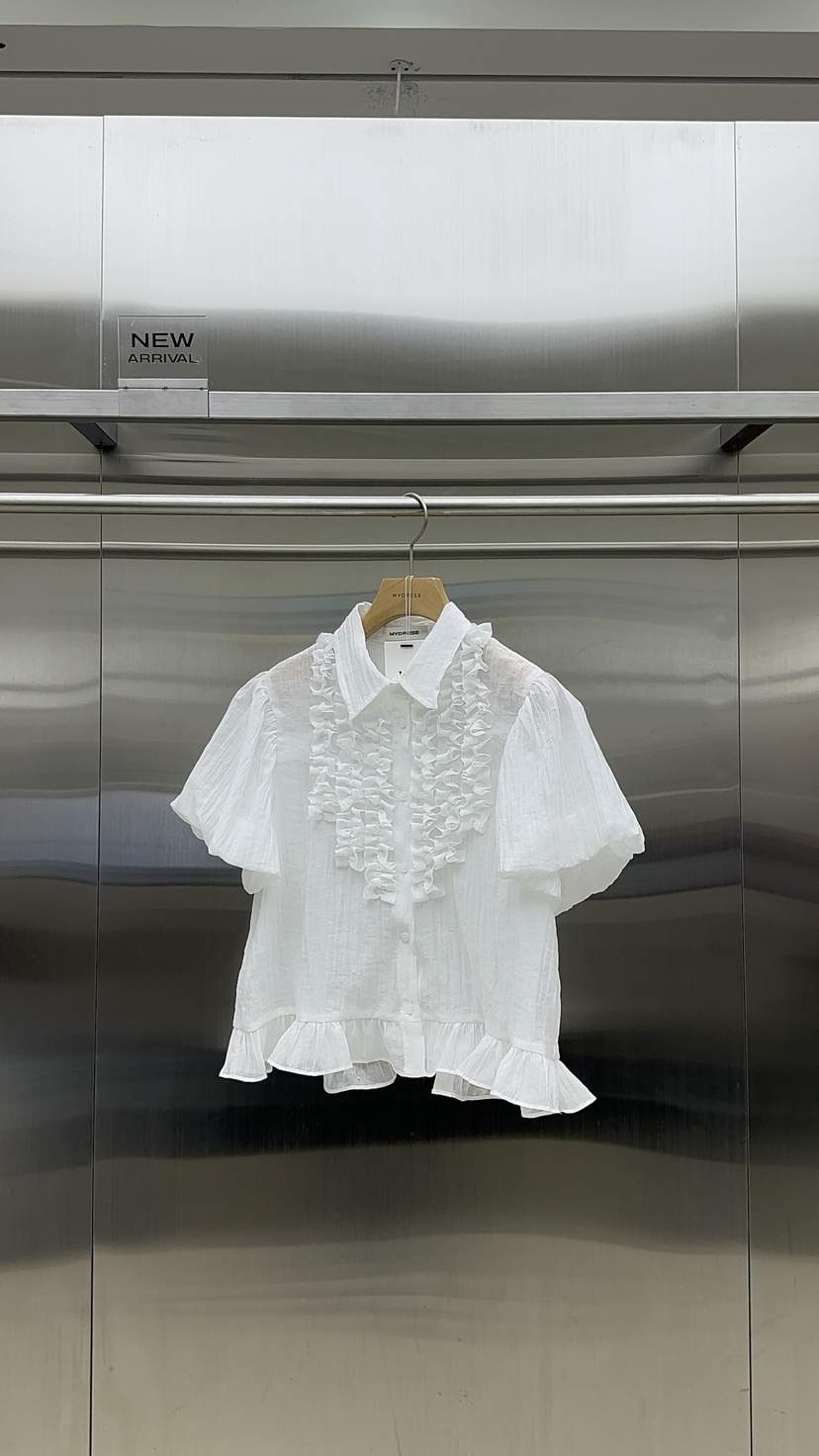 MYDRESS韓國代購女裝新品人氣26春夏休閑職業推薦襯衫蕾絲衫MYDRESS襯衫/蕾絲衫