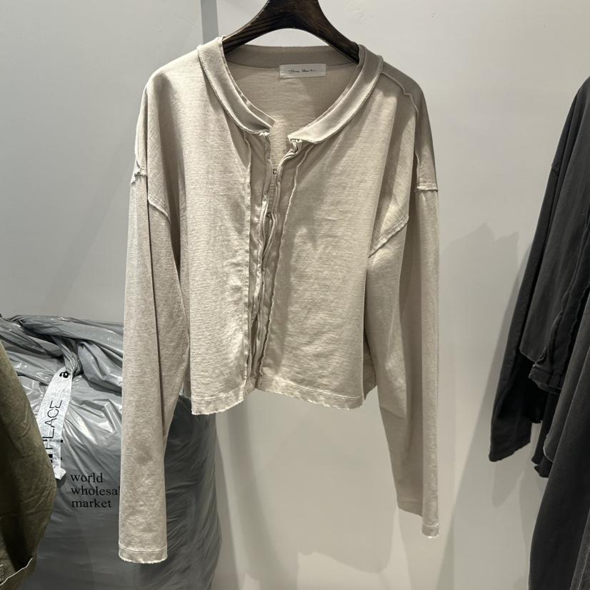 JANE BIRKIN東大門直郵女裝新款熱賣推薦長袖T恤復古開衫JANE BIRKIN設計師品牌長袖T恤