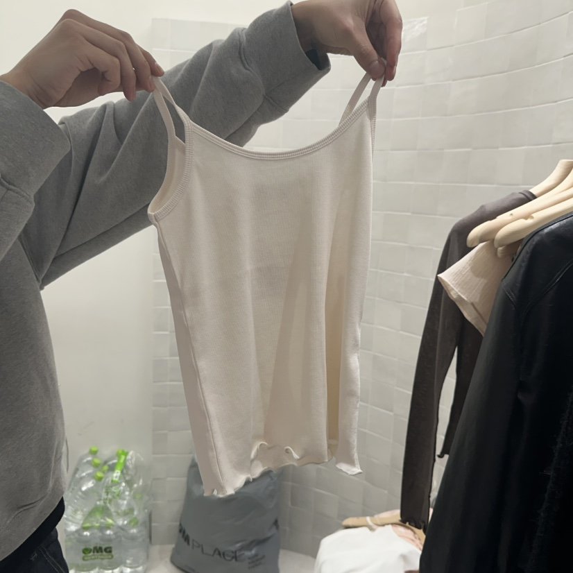 RIETTE東大門實拍女裝新款真品26春夏熱賣推薦時尚吊帶背心RIETTE吊帶/背心