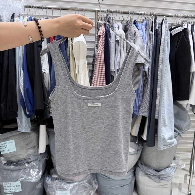 BRICKLANE東大門直郵女裝新款時尚職業人氣熱賣26春夏吊帶背心BRICKLANE吊帶/背心