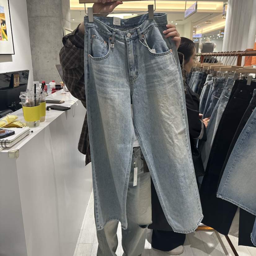 GRAYMELLOW東大門直郵女裝新品時尚真品人氣26春夏牛仔褲GRAYMELLOW牛仔褲