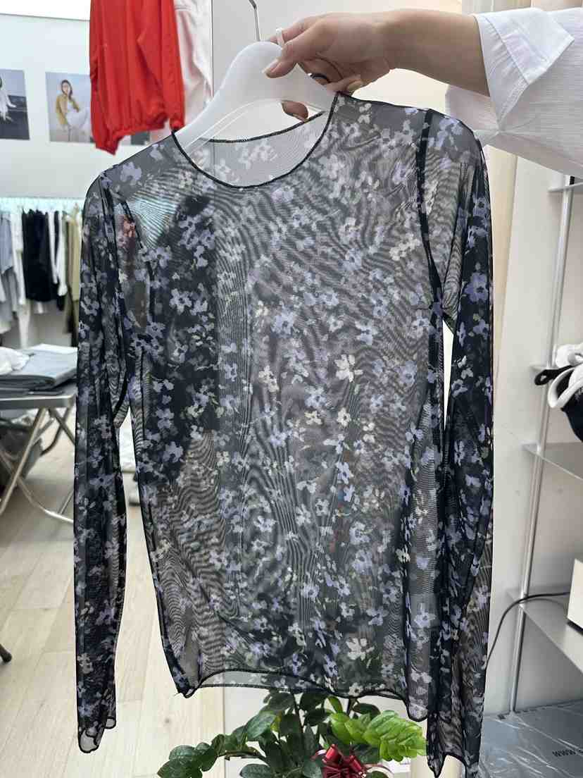 MAINT韓國代購女士新品推薦26春夏熱賣休閑襯衫蕾絲衫花朵MAINT襯衫/蕾絲衫