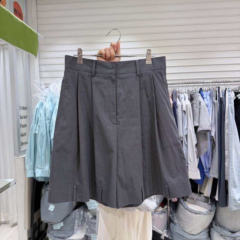 BRICKLANE韓國代購女裝新款休閑推薦時尚職業26春夏短褲腰帶BRICKLANE短褲