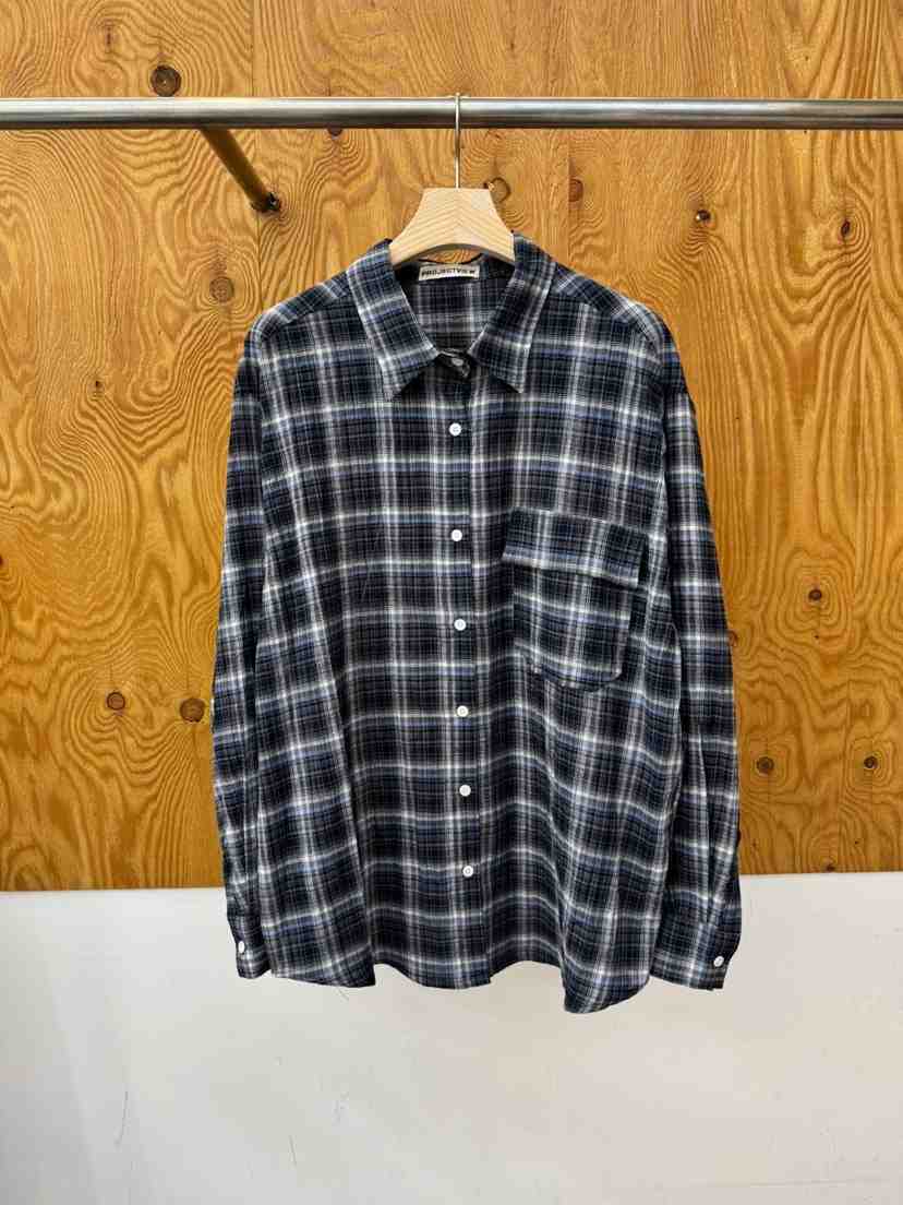 PROJECTVIEW東大門代購女裝新品職業熱賣26春夏襯衫蕾絲衫格紋PROJECTVIEW襯衫/蕾絲衫