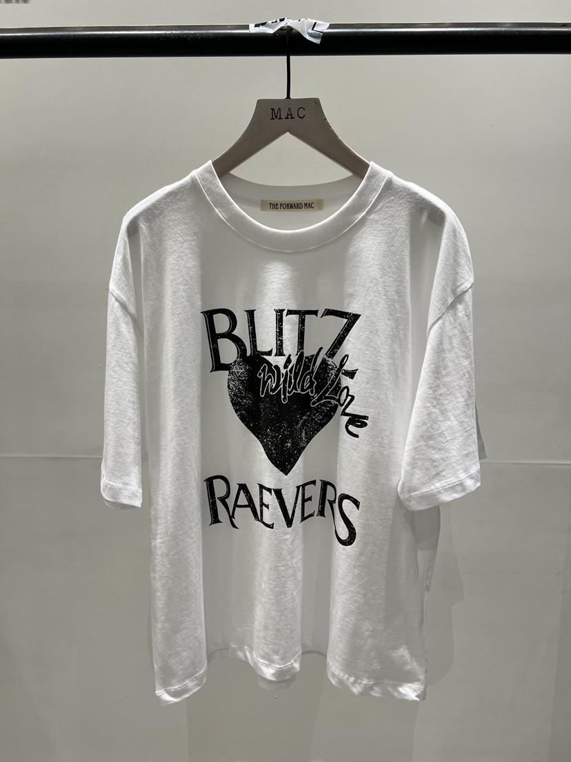 MAC東大門直郵女裝新品時尚熱賣推薦真品人氣休閑26春夏T恤THE FORWARD MACT恤