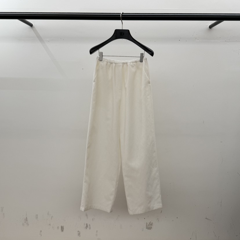 ID東大門實拍女裝新品熱賣休閑推薦人氣職業休閑褲亞麻布ID休閑褲