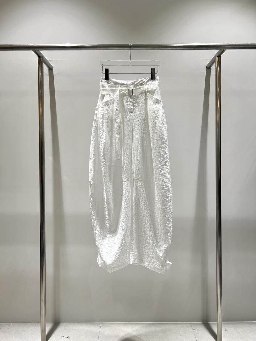 CESTLAVIE韓國直郵女士新款26春夏推薦人氣休閑褲含腰帶亞麻CESTLAVIE休閑褲