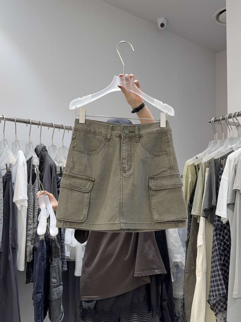 LOOKK/MIMME東大門代購女士新款26春夏熱賣真品休閑短裙LOOKK/MIMME短裙