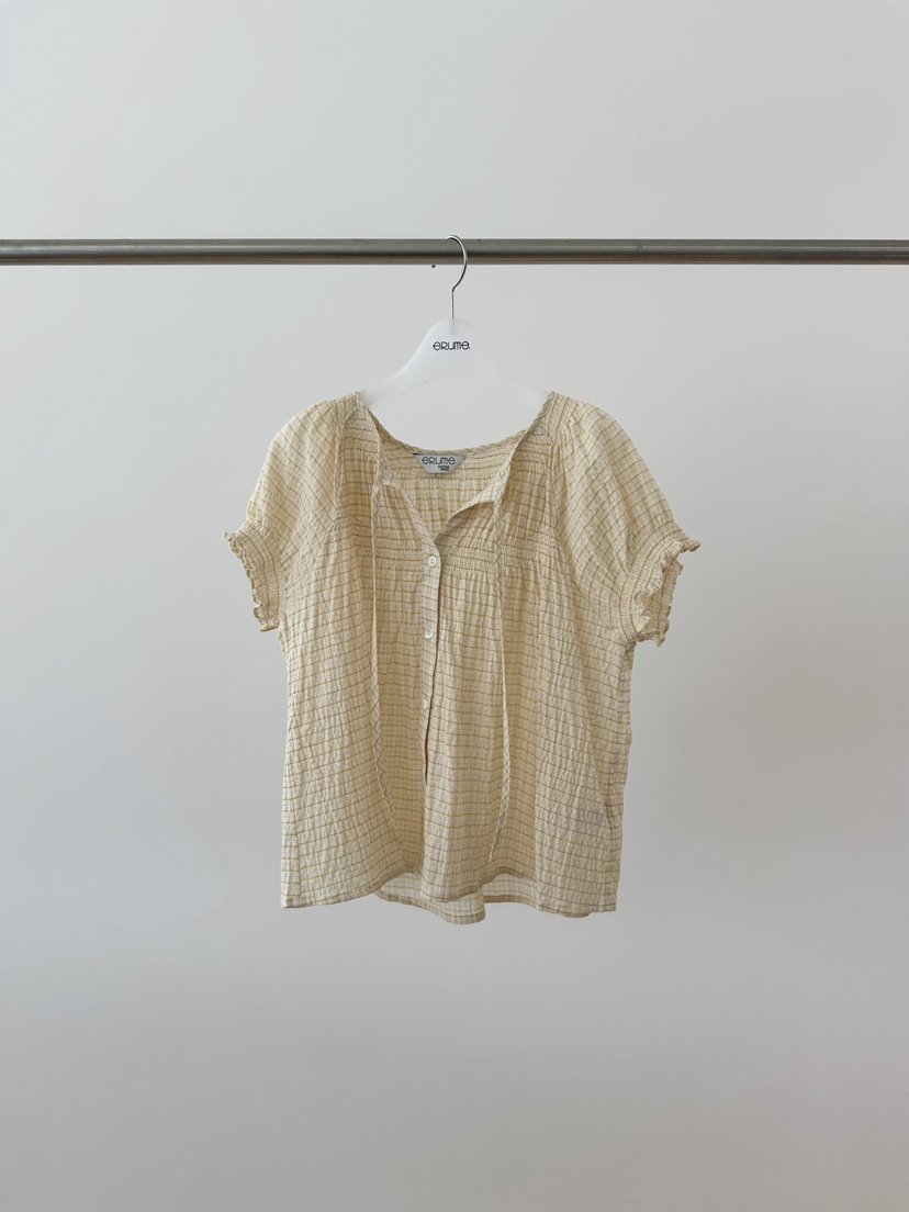 ERUME韓國代購女裝新品時尚人氣職業熱賣推薦26春夏襯衫蕾絲衫ERUME襯衫/蕾絲衫