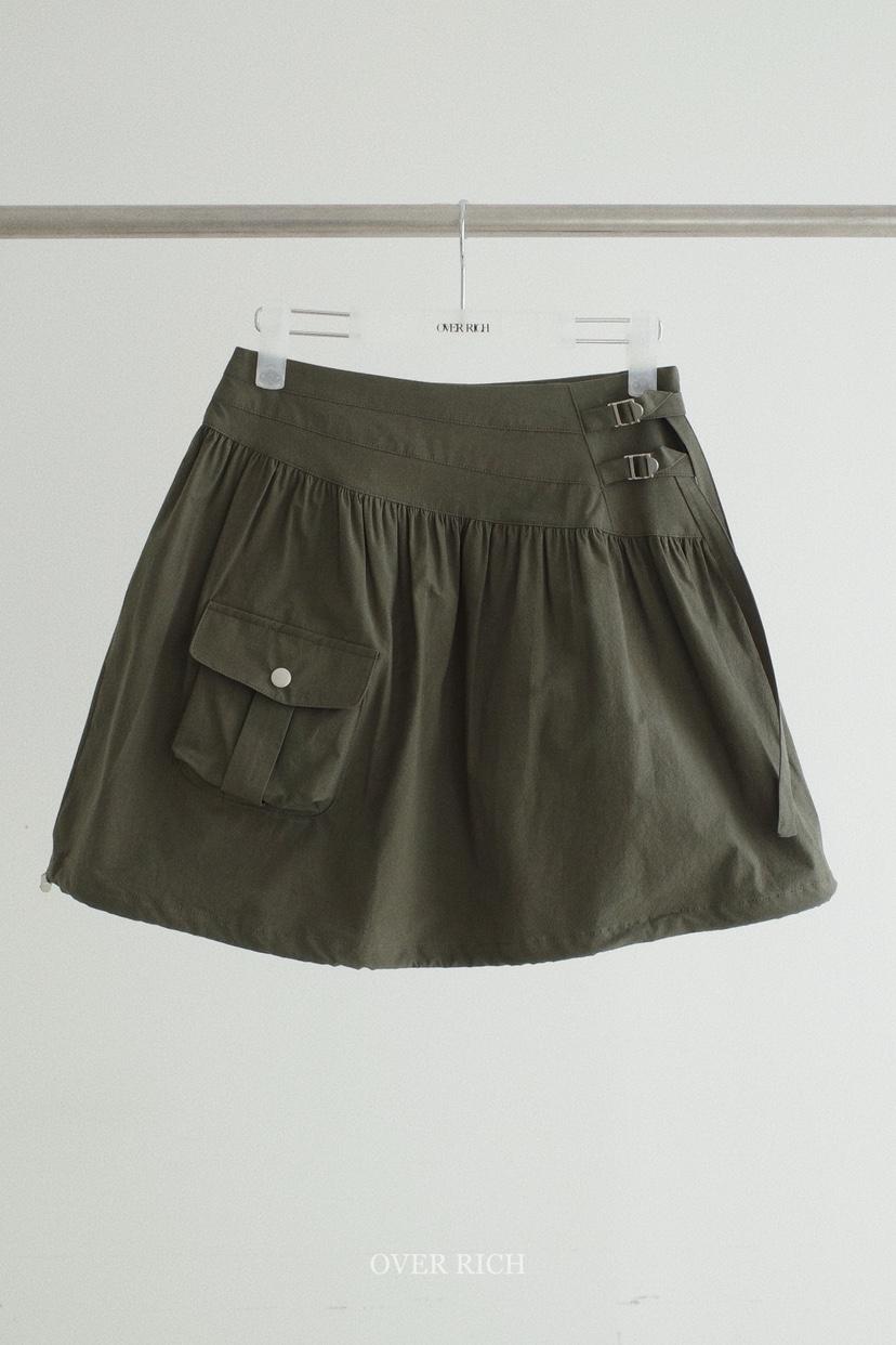 OVER RICH韓國代購女士新品休閑26春夏職業熱賣時尚短裙OVER RICH短裙