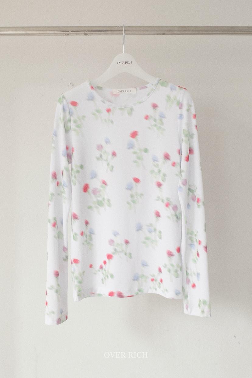 OVER RICH韓國東大門直郵女裝新款推薦26春夏熱賣長袖T恤OVER RICH長袖T恤