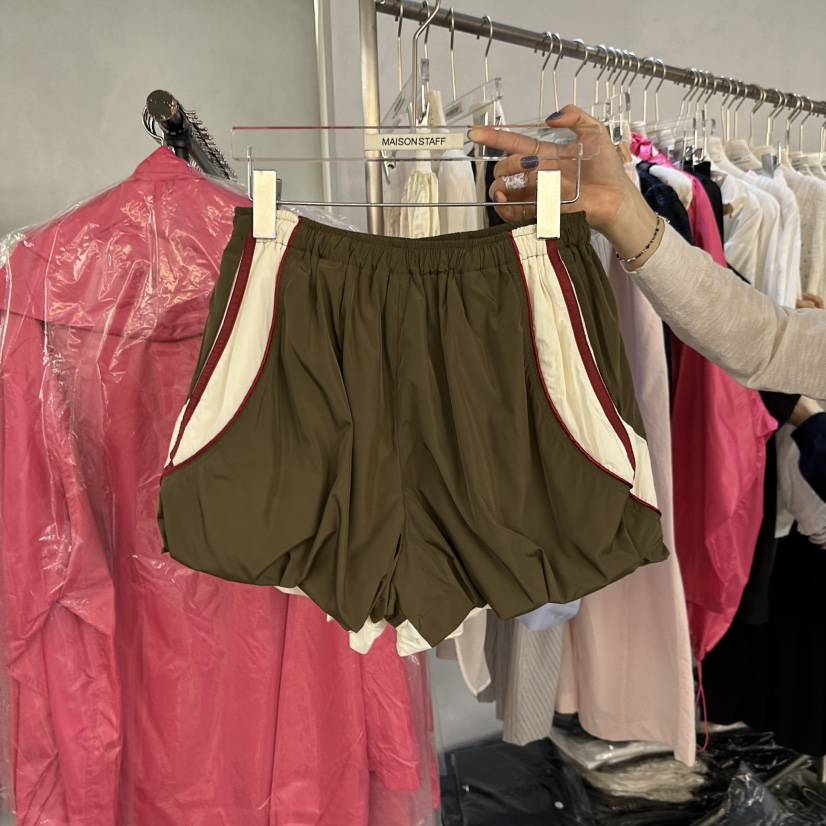 DOUBLE STANDARD/LE SMOKING/MAISONSTAFF韓國代購女裝新款休閑短褲MAISONSTAFF短褲