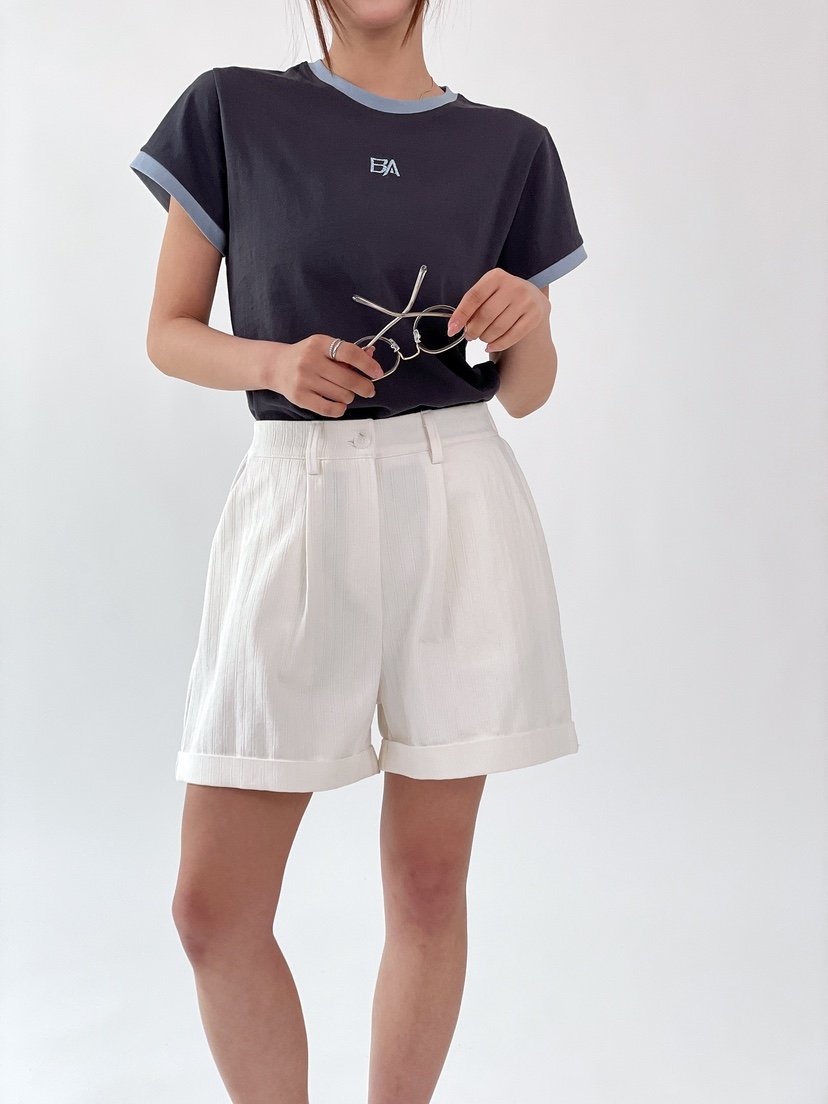 BOUND.A韓國代購女裝新品人氣推薦時尚26春夏熱賣休閑短褲BOUND.A短褲