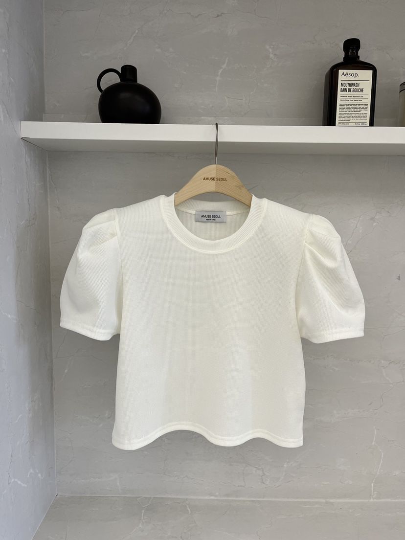 AMUSE SEOUL韓國東大門直郵女士新品26春夏推薦人氣職業T恤AMUSE SEOULT恤