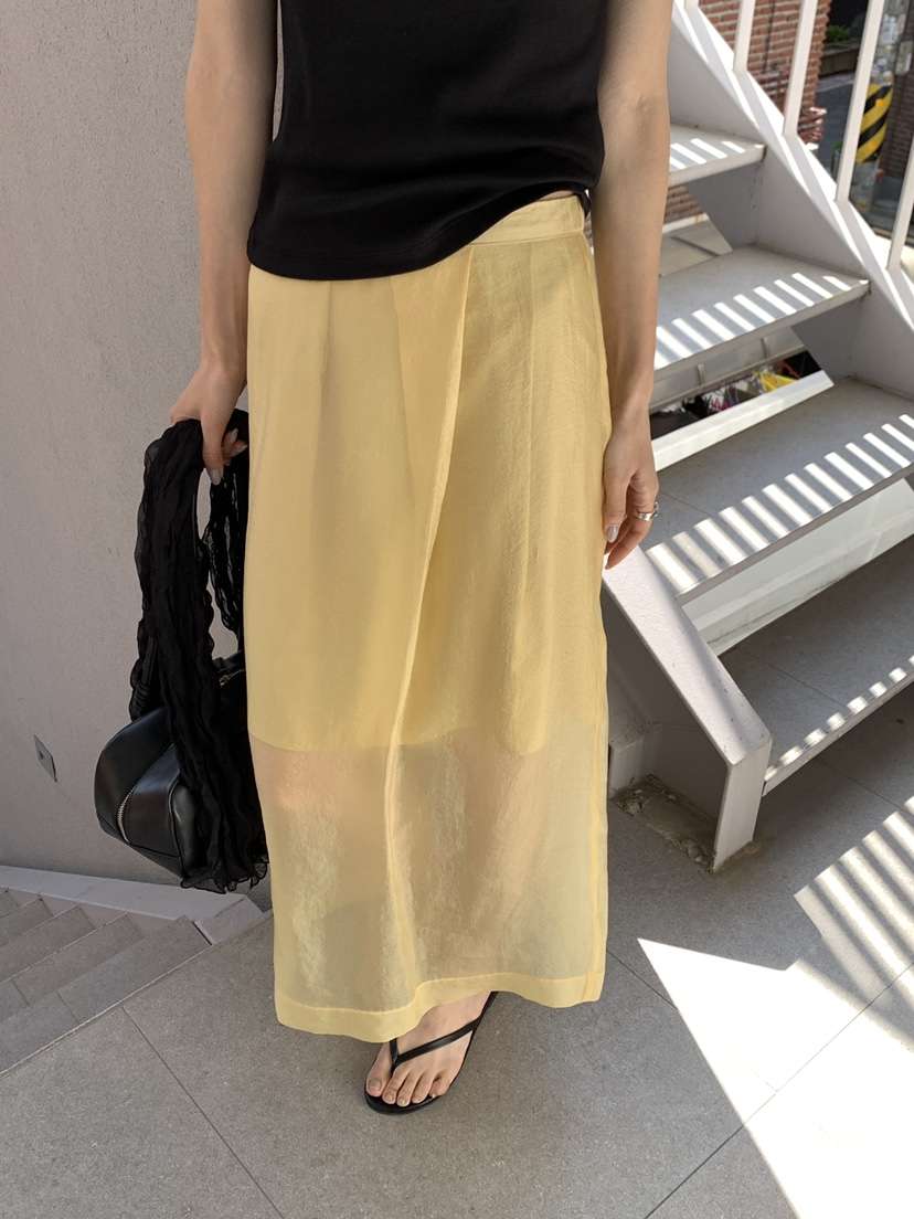 B_GARDER韓國代購女裝新款推薦人氣職業熱賣26春夏時尚長裙B.GARDER長裙