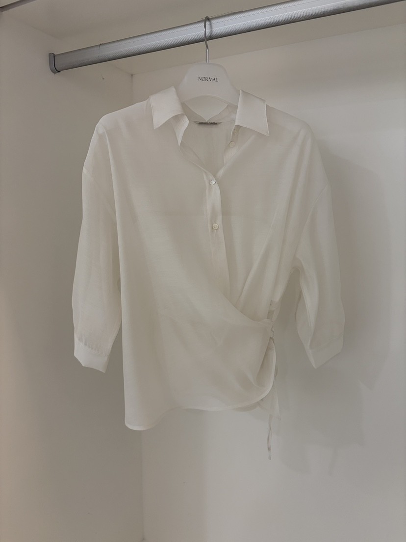 NORMAL韓國代購女士新款26春夏職業休閑時尚熱賣襯衫蕾絲衫NORMAL襯衫/蕾絲衫