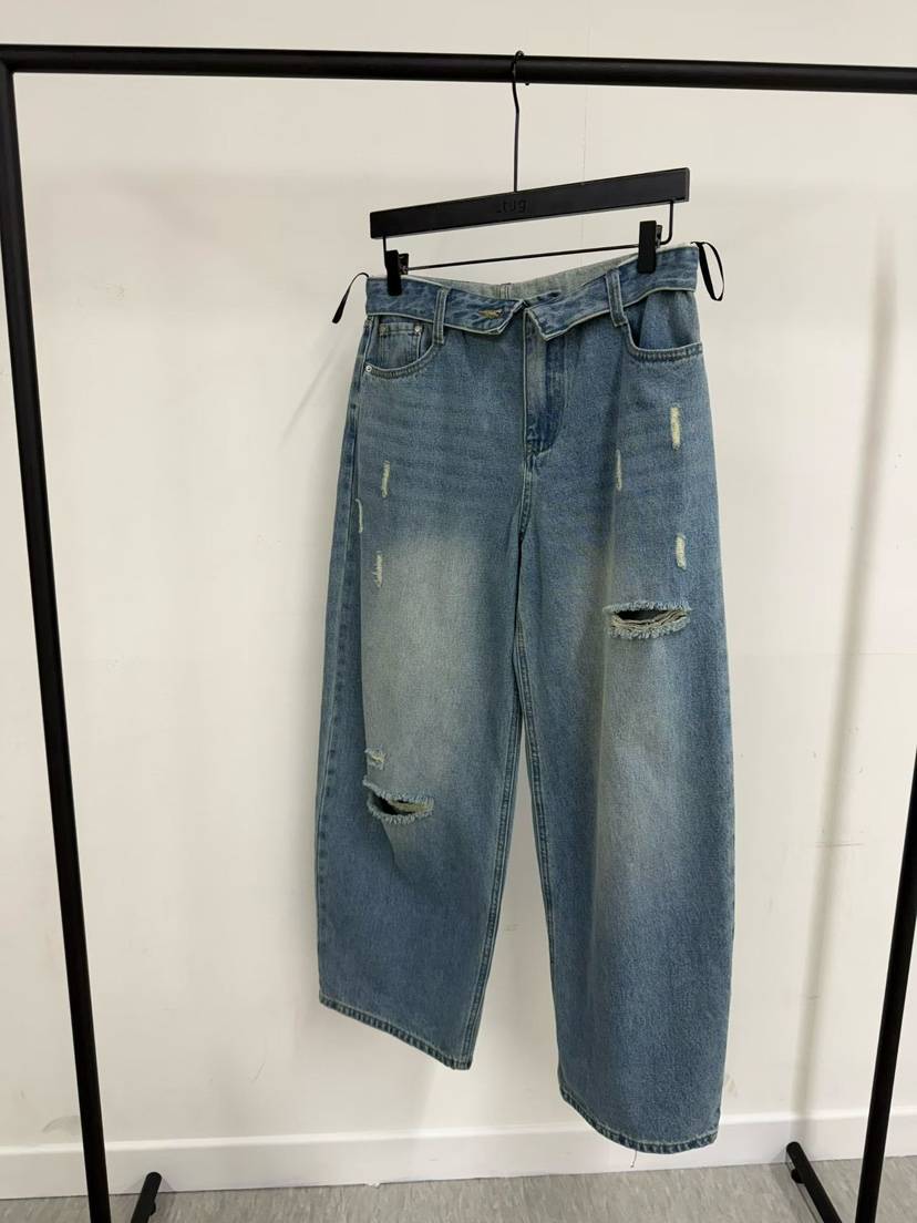 TUG東大門實拍女士新款真品推薦時尚職業人氣26春夏牛仔褲TUG牛仔褲