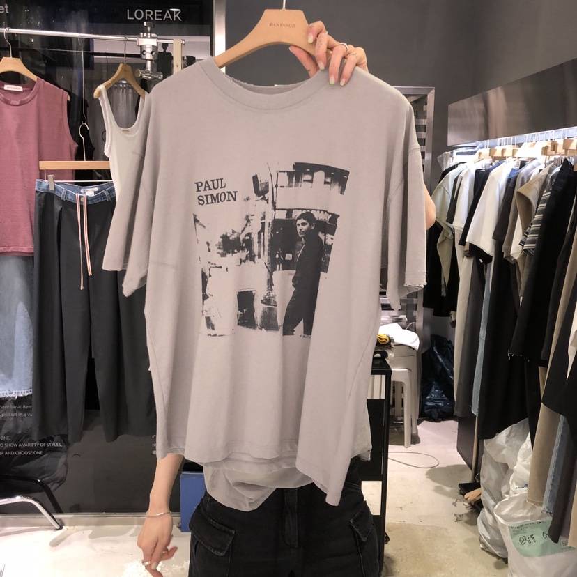 BANY ANCO東大門直郵女裝新款真品時尚26春夏人氣T恤復古BANY ANCOT恤