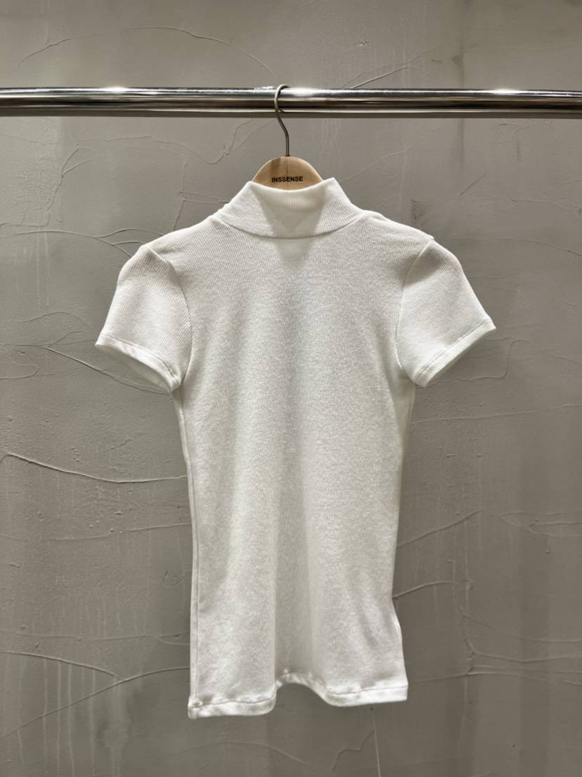 INSSENSE-A韓國直郵實拍女士新品熱賣休閑人氣26春夏T恤系帶INSSENSE-AT恤