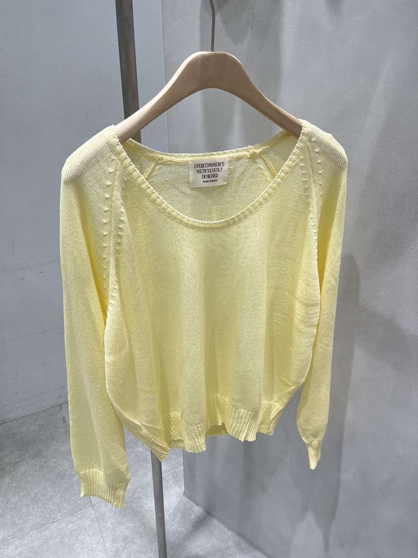 EVERCOMMERCE METICULOUSLY DESIGNED韓國直郵女裝新品職業針織衫EVERCOMMERCE METICULOUSLY DESIGNED針織衫