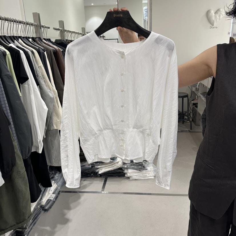 DIARRA韓國直郵女士新品休閑26春夏推薦時尚熱賣襯衫蕾絲衫DIARRA襯衫/蕾絲衫