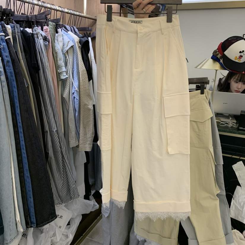 VIRKIN韓國直郵女士新款26春夏休閑職業時尚推薦人氣休閑褲VIRKIN休閑褲