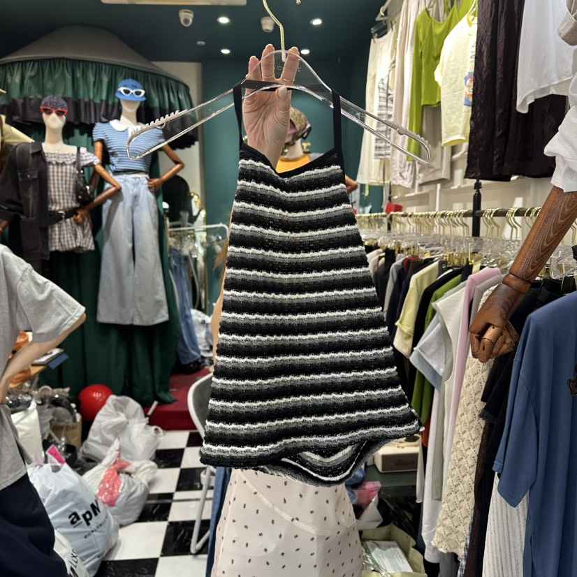 3COLOR韓國直郵實拍女士新品人氣吊帶背心Three color吊帶/背心