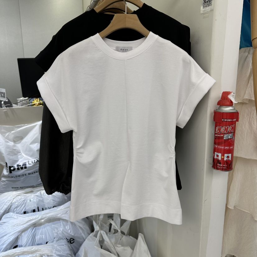 AMON韓國直郵女士新款時尚休閑熱賣人氣職業推薦26春夏T恤AMONT恤