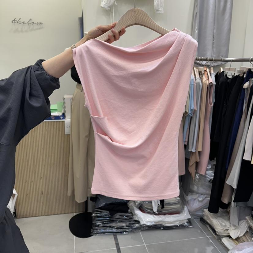 THE LOW韓國代購女士新品熱賣人氣26春夏時尚職業吊帶背心THE LOW吊帶/背心