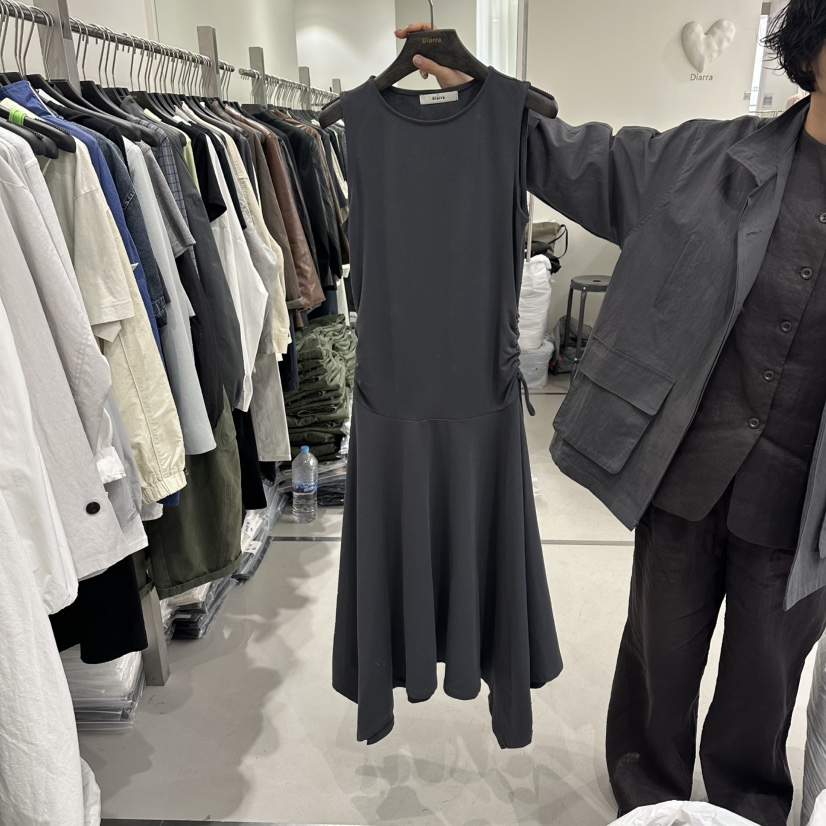 DIARRA韓國東大門代購女士新款人氣26春夏職業推薦連衣裙DIARRA連衣裙