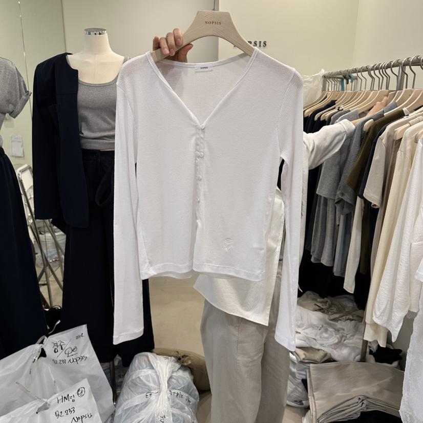 NOPSIS韓國直郵女裝新品推薦休閑人氣職業熱賣時尚針織衫NOPSIS針織衫