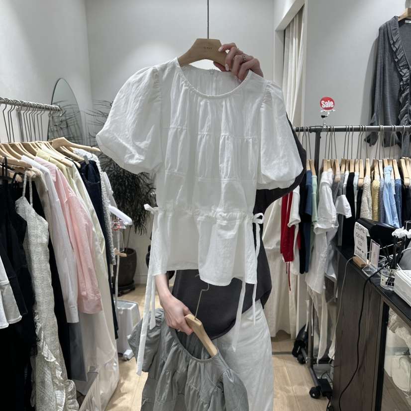 DDAY韓國直郵女士新品推薦熱賣26春夏職業時尚襯衫蕾絲衫DDAY襯衫/蕾絲衫