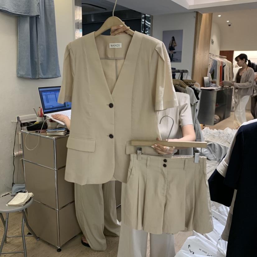 W AND J韓國東大門直郵女士新品休閑人氣推薦熱賣套裝套裝W AND J套裝