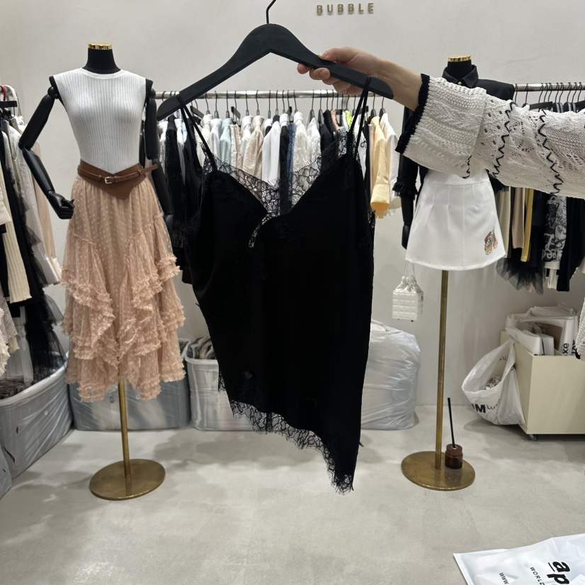 BUBBLE/LOTTIMO韓國直郵女士新款推薦休閑26春夏吊帶背心BUBBLE/LOTTIMO吊帶/背心