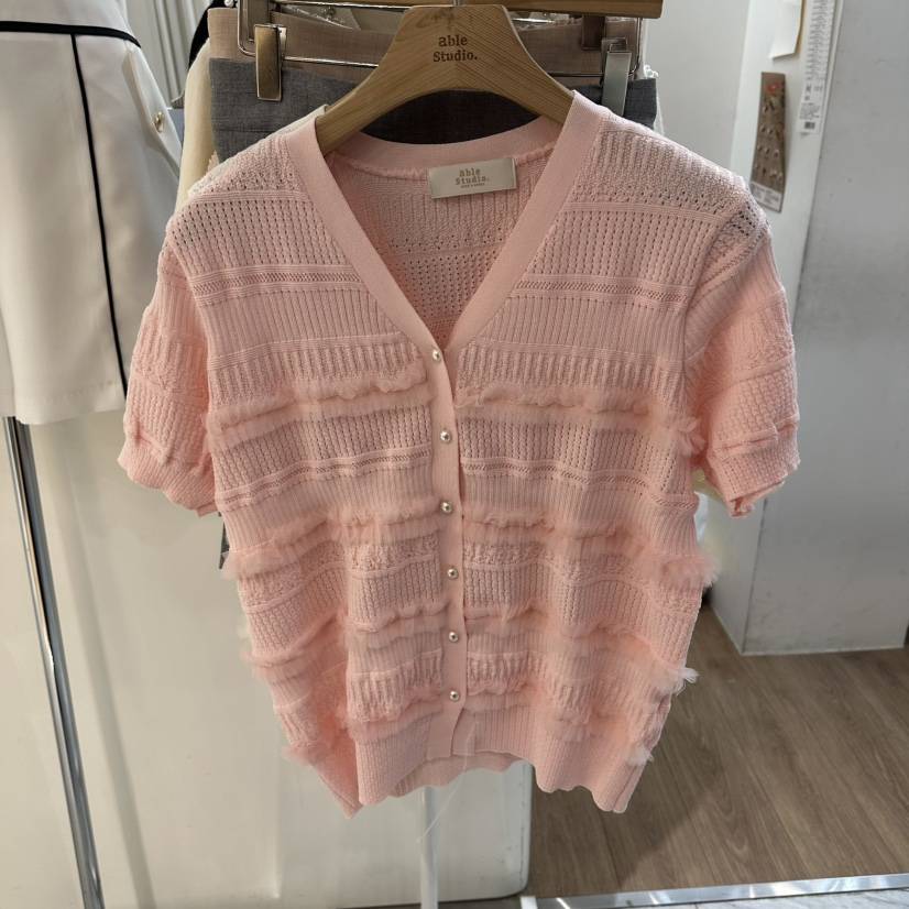ABLESTUDIO韓國直郵女裝新品休閑26春夏熱賣人氣時尚針織衫ABLESTUDIO針織衫